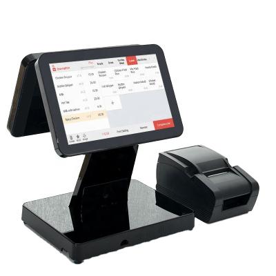 China New CashCow System Contract POS Model Android Terminal For 12 Inch Dual Screen Store for sale