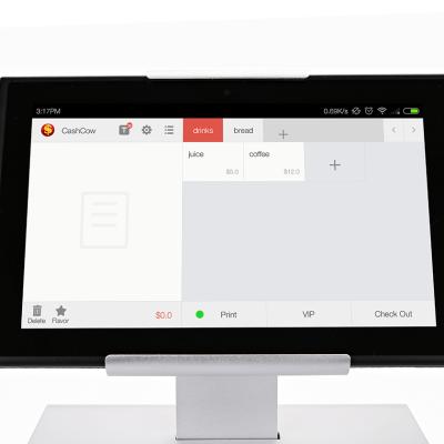 China Chinese/English/Custom Internally Installed Andriod Pos System Cashcow Cash Register for sale