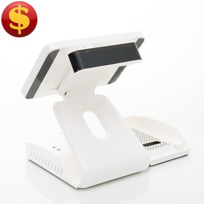 China Factory direct position terminal adapter with 12 inch dual screen restaurant software for sale