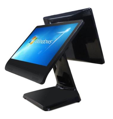 China Cashcow 15.6 inch POS 15.6 inch dual screen touch screen windows for sale