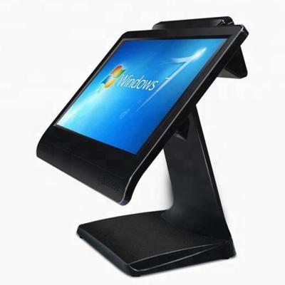 China cheap price 15 inch touch screen windows tablet 15.6 inch dual screen pos system for sale