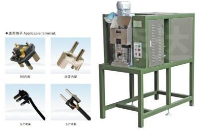 China Britse Standaard3t Semi Automatische Plooiende Machine 375KGS 3 het Vlakke Tussenvoegsel van de Speldstop Te koop