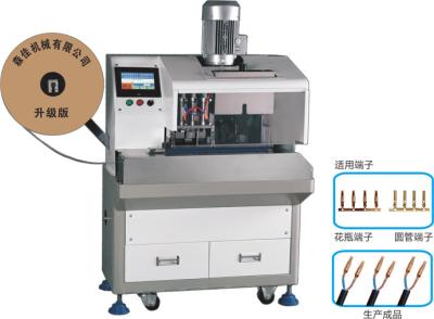 Chine Machine de rabattement terminale de dépouillement de vase à fil de SPT, machine de rabattement de fil complètement automatique à vendre