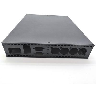 China Outdoor Telecom Customizable And Modular Vented Sheet Metal Enclosure for sale