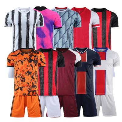 China KAISORN Hot Sale Custom Logo Quick-Drying High Quality Fabric Pinhole Mesh Soccer Jersey Football Uniform For Men for sale