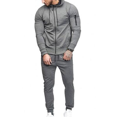 China Wholesale custom design KAISORN Promotional anti-pilling two-piece pants cotton hoodie set men with arm pocket for sale