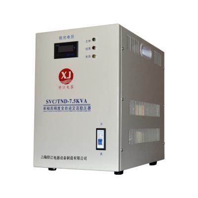 China Hot Sale SVC Single Phase 10000w Voltage Stabilizer For Small Power Machine for sale