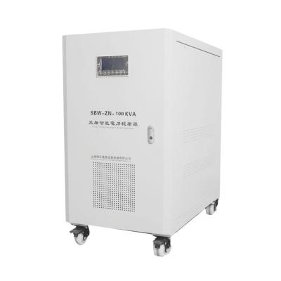 China Other china supplier three phase servo motor voltage regulator stabilizer with digital display 30kva 60kva for sale