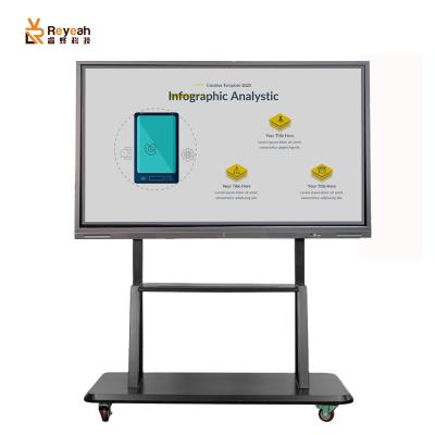 China Factory Price School/Office Taiwan 65 Inch Smart Interactive Whiteboard Digital Display Panel Interactive Whiteboard System Manufacturers for sale