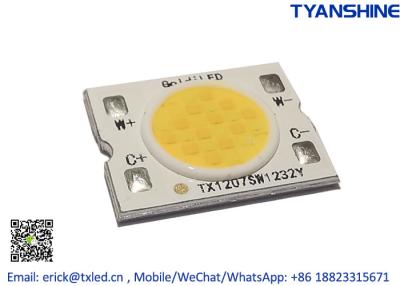 China Solderless Tunable White COB LED 2800K-6000K 15W Bi-color COB CRI90 Te koop