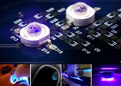 Chine 380nm - source lumineuse UV de la diode 3W 700mA de 400nm LED pour la stérilisation superficielle à vendre