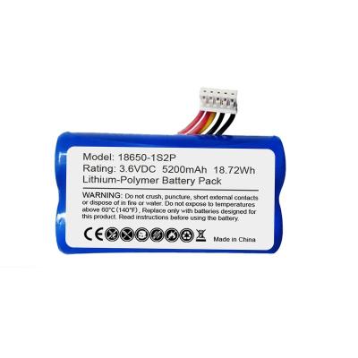 China High Quality Machine- CE Certificated SX18650 Rechargeable Li-ion Terminal POS Battery 3.6V For Verifone X990 for sale