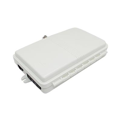 China FTTX/FTTH SC LC Adapter Type Fiber Distribution Box 4 Cores ABS ftth End Cabinet for sale