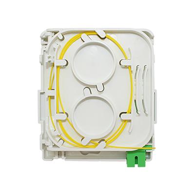 China FTTX Access and Telecom Network Fiber 1 Termination Box FTTX FTTH Fiber Port Inside Terminal Box for sale