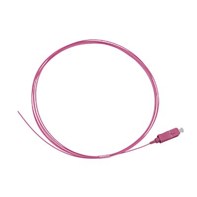 China High Quality FTTX/FTTH/PON/CATV um System SM Fiber Pigtail OM1 OM2 OM3 OM4 SC Pigtail ftth 50/125 Fiber Optic Pigtail for sale