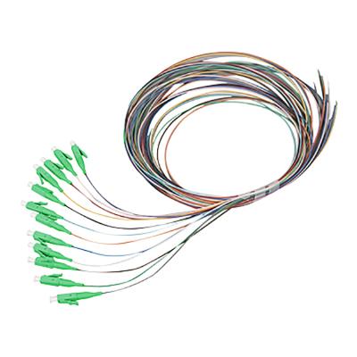 China FTTX/FTTH/PON/CATV g652d g657a2 0.9mm simplex fiber optic pigtail FTTX/FTTH/PON/CATV patch cord LC APC UPC simplex pigtail for FTTH for sale