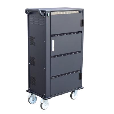 China Educational SPCC Multifunctional Charging Cold Rolled Door 80 Way Iron USB Single Open Shelf School Fast Charging Cart for sale