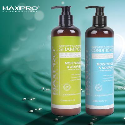 China MAXIPRO Argan Oil Shampoo & Conditioner Sulfate Shampoo & Hair Product Replenishing Beauty Supplies for sale