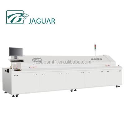 China High end hot air lead free reflow soldering machine with nitrogen and water cooling system en venta