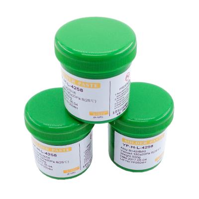 China Jaguar Low temperature SMT Spare Parts Tin Solder Paste With Lead-Free For Welding for sale