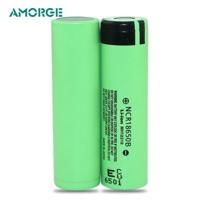 China Panasonic NCR 18650B 3400mah 3.7V rechargeable high capacity batteries cell for power bank for sale