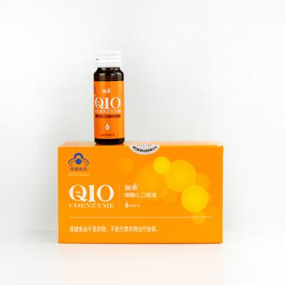 China Brown Glass Bottle OEM/ODM Premium Coenzyme Q10 Health Care Supplement Supports Heart Health Q10 Coenzyme Antioxidant for sale