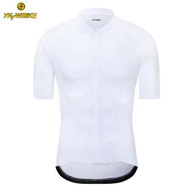 China New Team Race Fit Cycling Apparel Antibacterial Custom Pro Cycling Jersey Tops Short Sleeve Bike for sale