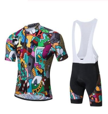 China Breathable Summer Customized Cycling Uniform Kit Quick Dry Custom Cycling Cycling Set for sale