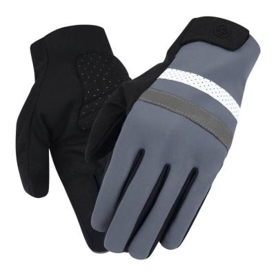 China Touch Screen Fingertips YKYWBIKE Winter Gloves Fleece MTB Bike Cycling Windproof Waterproof Thermal Warm Bottom Cycling Gloves for sale