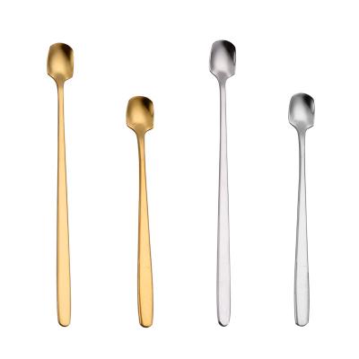 China Viable Korean Style Stainless Steel Spoons in Different Color and Size for sale