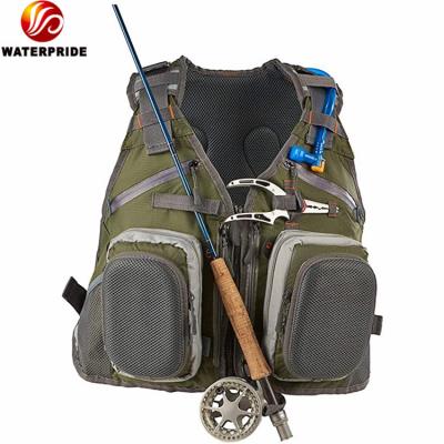 China UNIVERSAL Fly Fishing Vest Bag Chest Fishing Bag Tackle Rod Bag With Bladder for sale