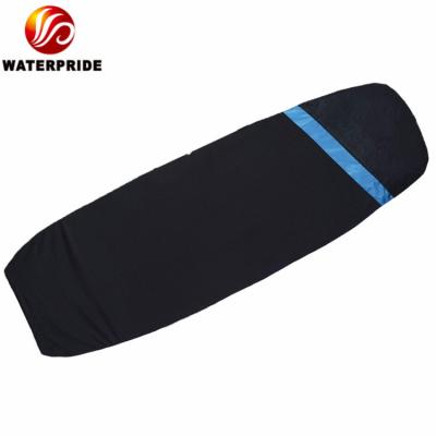 China Surfer Customize One Size Fits All Padded Nose And Pocket Surfboard Bag Length Adjustable Wakesurf Board Sock - Wakeboard Cover for sale