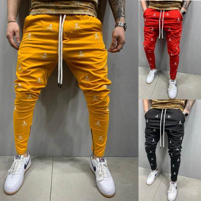 China Anti-wrinkle Mens Pants Sports Trend Casual Slim Jogging Pencil Pants for sale