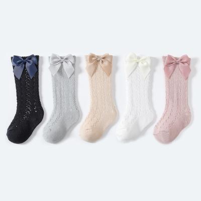 China Spandex/Polyester/Cotton Baby Socks Kids Dress Spanish Hollow Socks For Babies Vintage Socks For Toddler W348WZ for sale