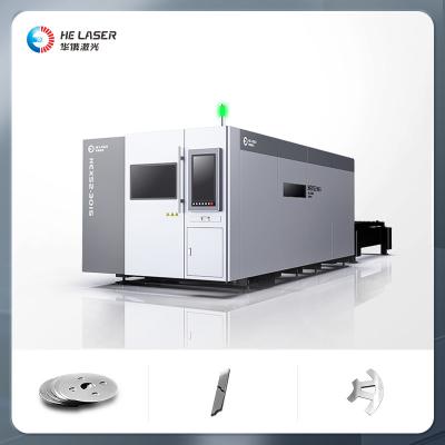 China 1000W 2000W 3000W 4000W Eisenlaserschneidemaschine Blechmetall 140m/min Max. Schneidgeschwindigkeit zu verkaufen