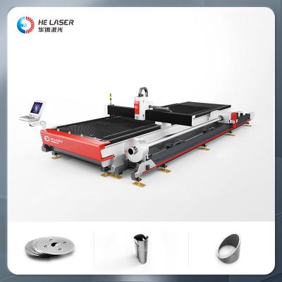 China Máquina de corte de metal con láser CNC de 1500W a 3000W para hojas de tubos 4000mm*2000mm en venta