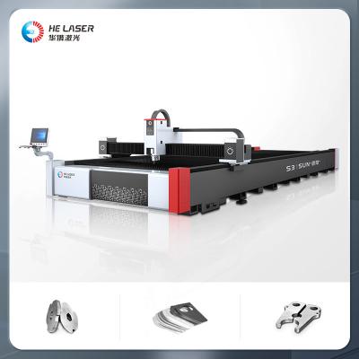 China 1530 Carbon Steel Laser Cutting Machine 1000W 2000W 3000W ±0,02mm Herhaalbaarheid nauwkeurigheid Te koop