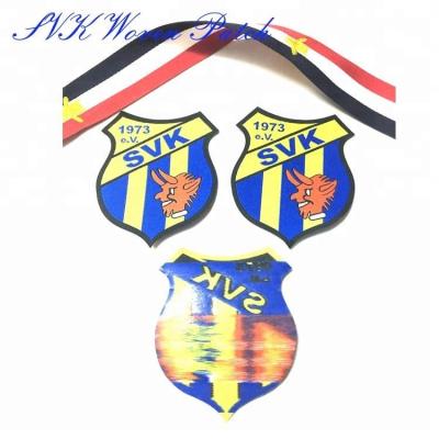 China New Sustainable Custom Patch Woven Soccer Patch For Soccer Club Jersey Club for sale