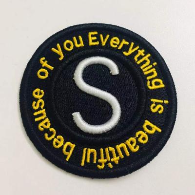 China Creative 3D DIY 3D Embroidery Patch Inspiration Embroidery Patch For Jackets for sale