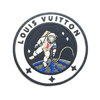 China 3D Fashion Brand Iron On Embroidery Patch For DIY Jeans Clothing for sale