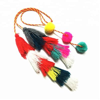 China Handmade China Tassel Wool Pompom Handmade Tassel for Handbags and Hats for sale