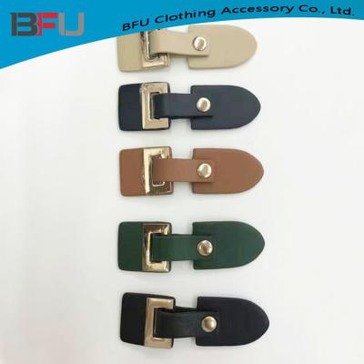 China 2017 Sustainable Fashion New Design Leather Toggle For Clothing for sale