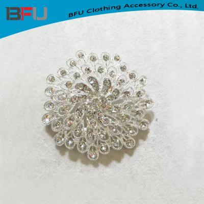 China Stylish Crystal Brooch Pin CC Crystal Brooch Pin For Women for sale