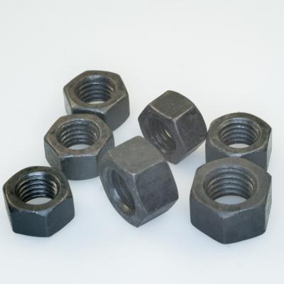 China Heavy Industry Hexagonal High Nut DIN 6330 Hexagon Nuts with a Height of 1.5d for sale