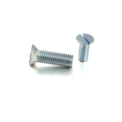 China Steel Slotted Countersunk Head Screw For Machinery And Instructure DIN963 2BA 4BA for sale