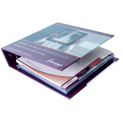 China Recyclable Custom High Quality Ring Binder Sample Sample Book for sale