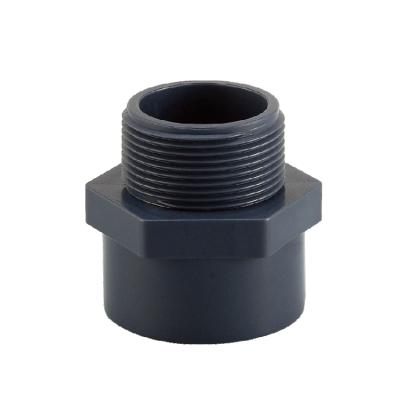 China ERA Kitemark Certificate BS4346 BS1452 PVC Pipe Fittings Male Thread Adapter Pipe Fittings Reducing Male Thread Adapter Plastic for sale