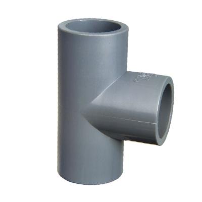 China SCH80 PVC ERA PVC/UPVC/Pressure/NSF Pipe Fittings With NSF PVC TEE Black Gray for sale