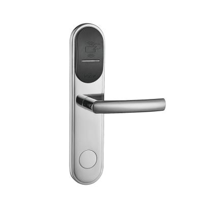 China hotel style apartments stand straight seaside hotel family hotel card reader smart door lock, hotel door lock system for sale