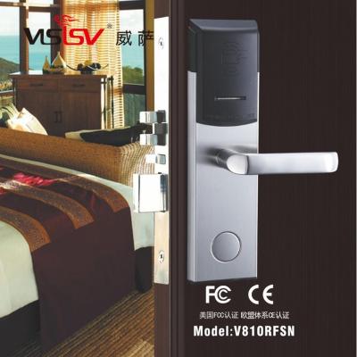 China Cheap China Hotel Door Lock RF Smart Card Access Apartment Keyless Hotel Lock For Student Dormitory for sale